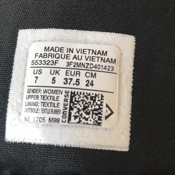 NWT Converse🔥Ctas HI Deep Bordeaux WMNS AUTHENTIC - Picture 7 of 7